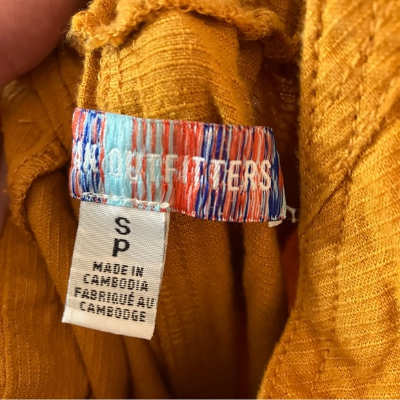 Urban Outfitters Orange Hayley Backless Overalls - Picture 10 of 12